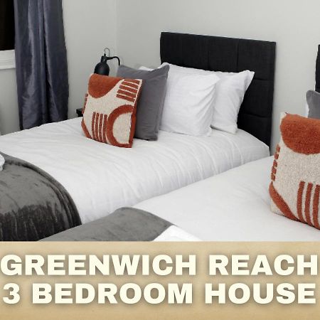 Ferienwohnung 3-Bed House With Parking Near London O2 Exterior foto